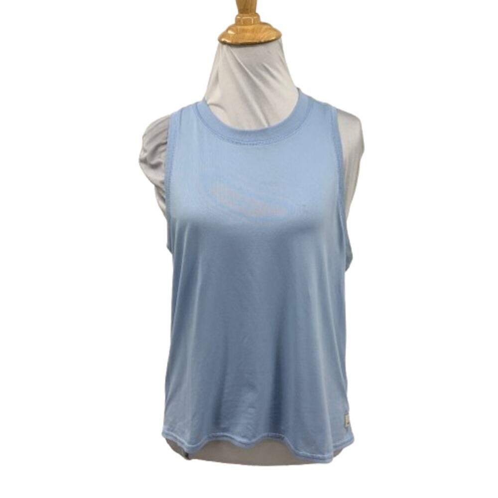 Vuori Tank Top Womens S Small Copen Energy Heather Moisture Wicking Performance